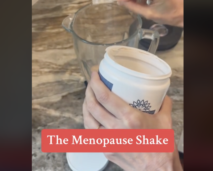 Menopause shake recipe